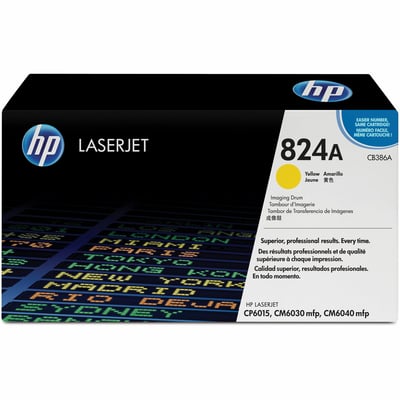HP 824A (CB386A) Yellow Original LaserJet Image Drum - Single Pack