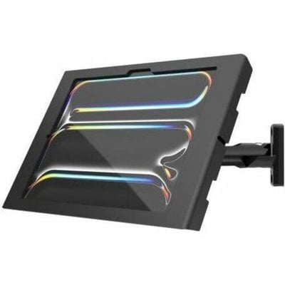 IPAD AIR M2 & M3 13IN, APEX ENCLOSURE SWING WALL MOUNT - BLACK