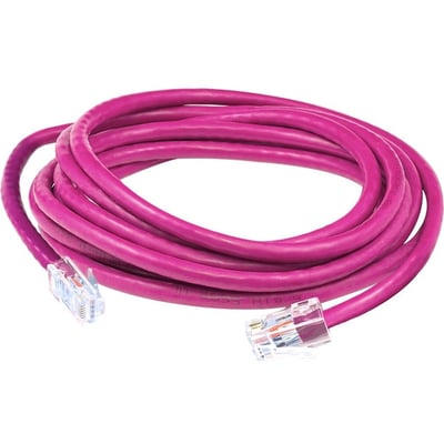 AddOn 14ft Pink CAT 6 PVC Ethernet Cable Non-Booted RJ-45 M/M