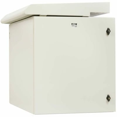 Tripp Lite by Eaton SmartRack Industrial Enclosure with Locks - NEMA 3R, Wall Mount, Heavy-Duty Metal Construction, Internal Fans, 32.5 in. Depth, 12U, Gray