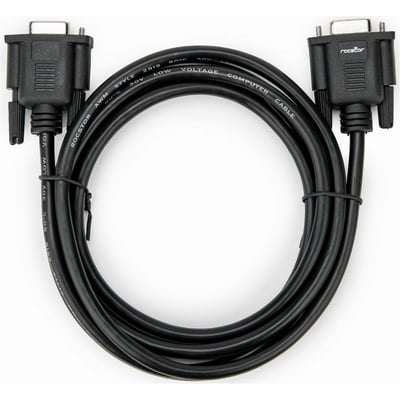 6.56FT (2M) DB9 RS232 CABLE DB9 RS232 SERIAL NULL MODEM - F/F