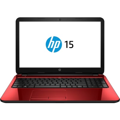 HP 15.6" Notebook - HD - 1366 x 768 - (AMD A-Series A8-6410 Quad-core (4 Core) 2 GHz) - 4 GB Total RAM - 1 TB HDD - Flyer Red