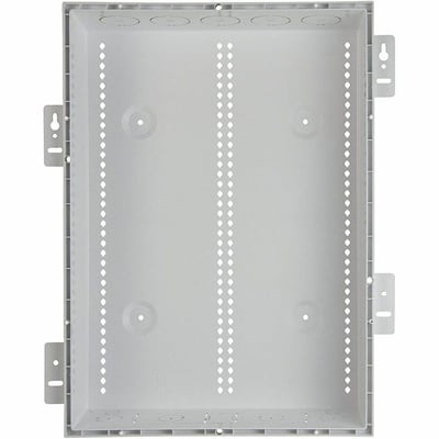 On-Q 20-Inch Plastic Media Enclosure - Media Box with No Cover - 5 Pack