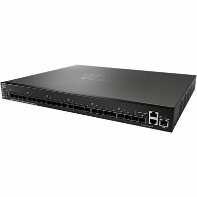 CISCOSG550XG-24F24-PRT10G SFP+STCKBLMNGDSWTCH REMANUFACTURED