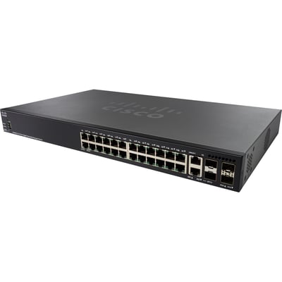 CISCO SG350X-24 24-PORT GIGABITSTACKABLESWITCHREMANUFACTURED