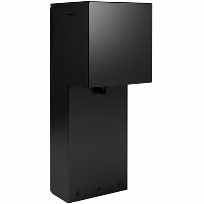 POWER PEDESTAL 2G BLACK COVER 16IN