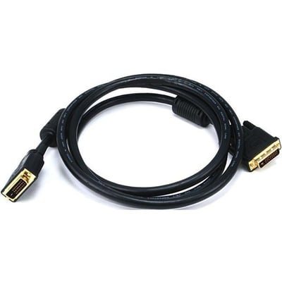 DUAL LINK DVI-D CABLE - BLACK, 6FT CL2