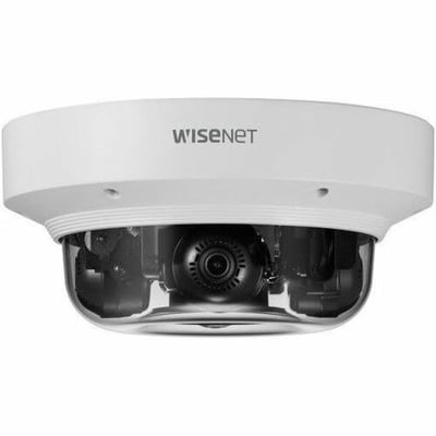 Wisenet PNM-9084QZ1 2 Megapixel Full HD Network Camera - Color - Dome - White - TAA Compliant
