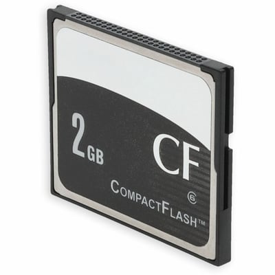 AddOn Cisco&reg; MEM-CF-2GB Compatible Factory Original 2GB 68-pin Compact Flash