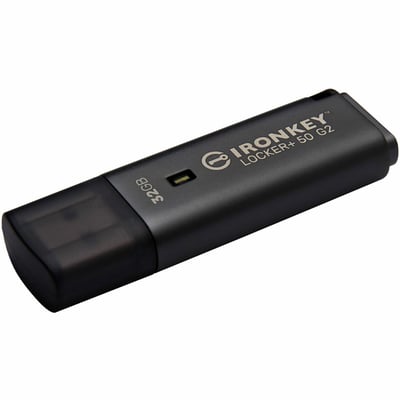 32GB IRONKEY LOCKER PLUS 50 G2 FIPS 197 AES-256