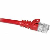 ENET Cat6a Red 3 Foot Patch Cable with Snagless Molded Boot (UTP) High-Quality Network Patch Cable RJ45 to RJ45 - 3Ft