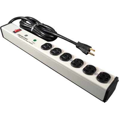 Wiremold Perma Power 6-Outlets Surge Suppressor