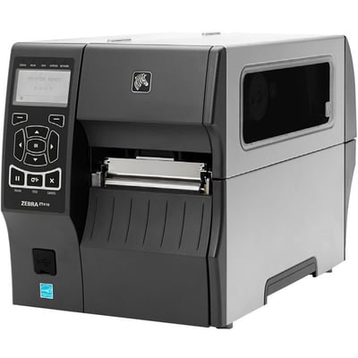 Zebra ZT410 Desktop Direct Thermal/Thermal Transfer Printer - Monochrome - Label Print - Fast Ethernet - USB - Serial - Bluetooth - US