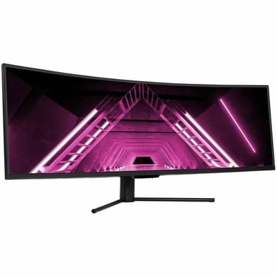 Monoprice Dark Matter 43305 49" Class Dual Quad HD (DQHD) Curved Screen Gaming LCD Monitor - 32:9