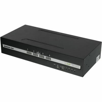IOGEAR Universal 4-Port Dual View DisplayPort/HDMI Secure KVM Switch Set w/Audio and CAC Support