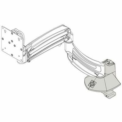 KXD K1D DESK CLAMP BASE BLK