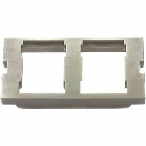 Ortronics Series II to HDJ Adapter, 2 port, fog white pack of 10