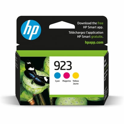 923 CMY ORIGINAL INK CARTRIDGE 3-PACK