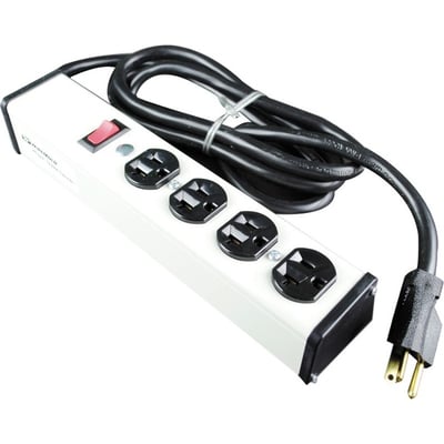Wiremold ULB420-15 4-Outlets Power Strip