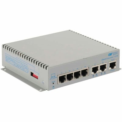 10/100/1000 4XRJ-45 MANAGED ETH ERNET SWITCH 1G 2XRJ-45 AC PWR