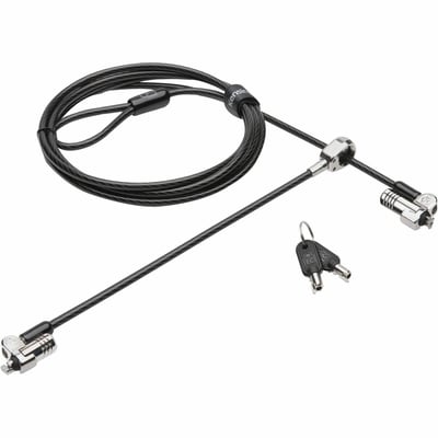 NANOSAVER KEYED DUAL HEAD LAPTOP LOCK TAA