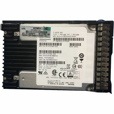 HPE Sourcing 3.84 TB Solid State Drive - 2.5" Internal - SAS (12Gb/s SAS) - Read Intensive