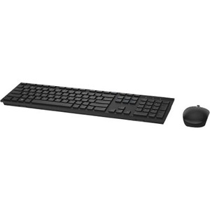 KIT DELL WIRELESS KEYBOARD AND MOUSE- KM636 (BLACK) - USB