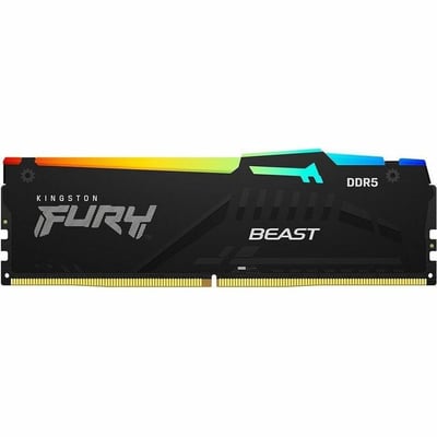 64GB 6000MT/S DDR5 CL36 DIMM (KIT OF 2) FURY BEAST RGB