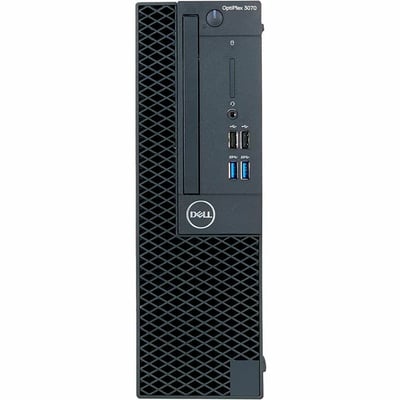 Joy Systems - Dell OptiPlex 3000 3070 Desktop Computer - Intel Core i7 8th Gen i7-8700 Hexa-core (6 Core) 3.20 GHz - 16 GB RAM DDR4 SDRAM - 1 TB M.2 PCI Express NVMe SSD - Small Form Factor - Refurbished