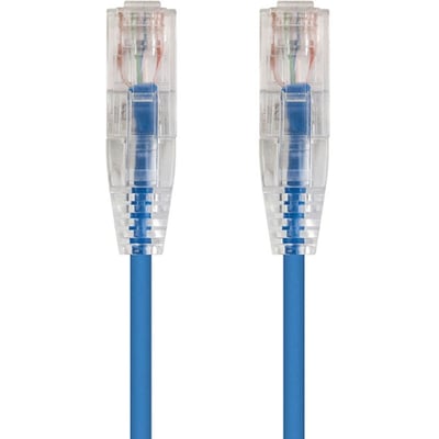 SLIMRUN  CAT6 UTP CABLE-3FT BLUE