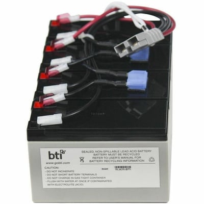 BTI Replacement Battery RBC25 for APC - UPS Battery - Lead Acid