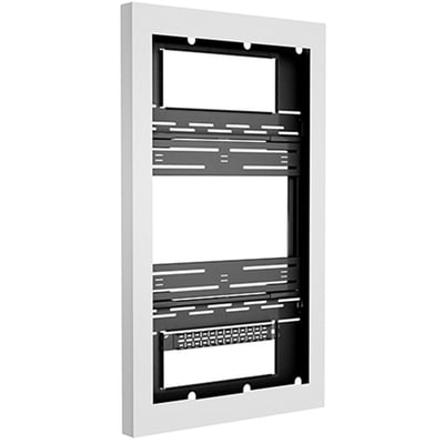 Chief Impact On-Wall Kiosk - Portrait 40 Inch White