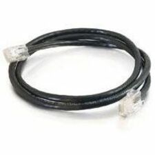 Quiktron Q-Series Patch Cords, CAT5E, Non-Booted, Black, 5 FT
