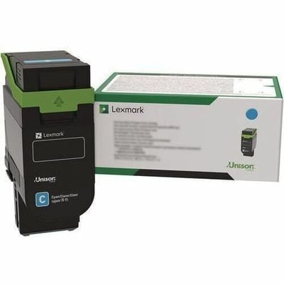 Lexmark Original Laser Toner Cartridge - Return Program - Cyan Pack