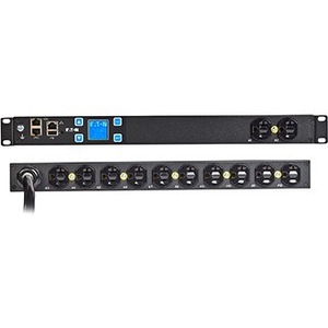 Eaton Metered Input Rack PDU 1.92kW max 120V 16A 1U L5-20P Single-Phase PDU
