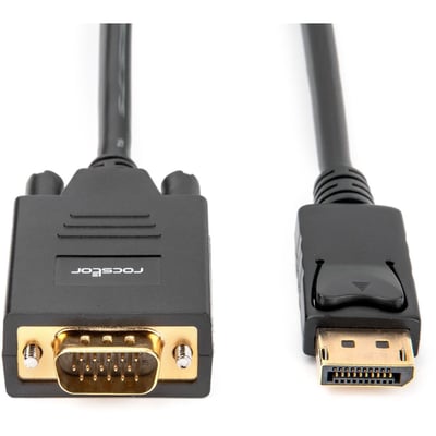 Rocstor DisplayPort to VGA Adapter Converter Cable - M/M