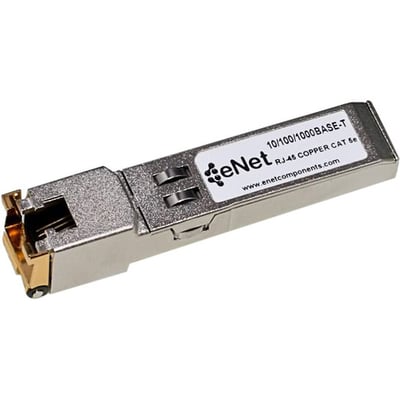 ENET Linksys Compatible MGBT1 TAA Compliant Functionally Identical 10/100/1000BASE-T SFP N/A RJ45 Connector