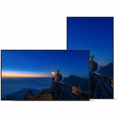 MULTISYNC 75IN LCD 3840 X 2160 24/7 550 CD/M2 LANDSCAPE/PORTRAIT