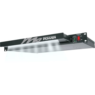 Middle Atlantic PDLT Series Rack Mounted Power/Lighting - 8 Outlet, 15 Amp