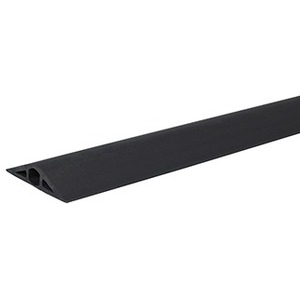 Wiremold 1200 Series Nonmetallic Pancake Overfloor Cable Raceway - 5ft Length Surface Raceway - Gray