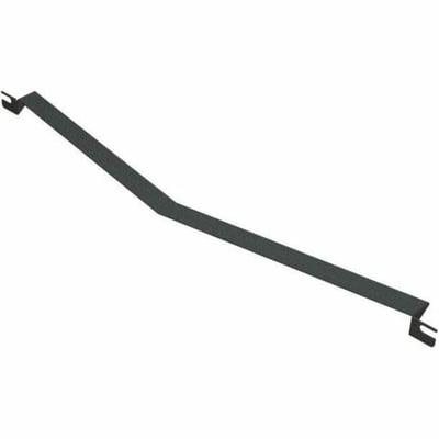 Ortronics Label Bar,Angled,HD,1U,Black,4Pk