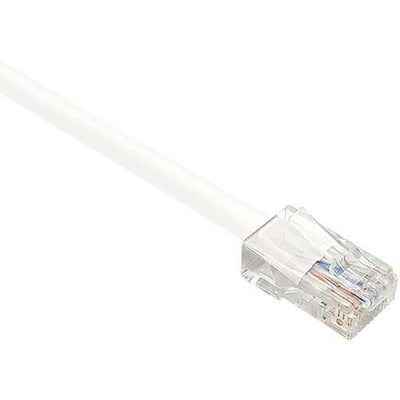 UNC CAT6 PATCH CABLE, 04 FT WHITE WITH BOOTED. HIGH-PERFORMANCE CAT6 ETHERNET CA