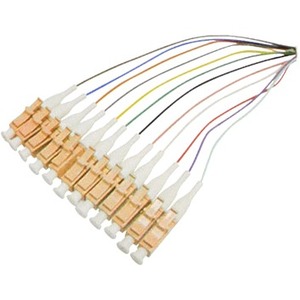 AddOn 3m Splice to SC OM1 OFNR (Riser-Rated) 12-Strand Fiber Pigtail Cable