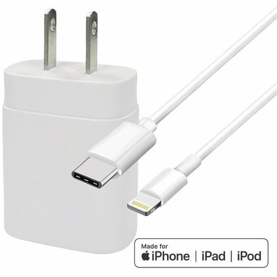 4XEM 6FT 8-pin Charging Kit for iPad - MFi Certified