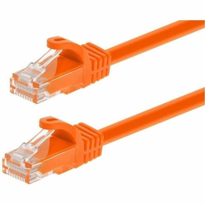 CAT5E 24AWG UTP PATCH CABLE_3FT ORANGE