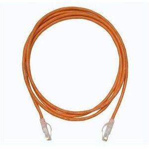 Ortronics Clarity CAT5E Modular Patch Cord, 10 ft, Orange