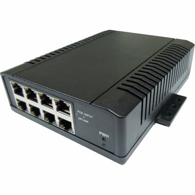 8 PORT POE SWITCH. PASSIVE POE