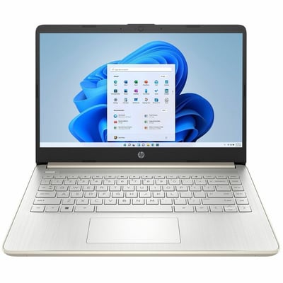 HP 14 PALE ROSE GOLD NATURAL SILVER LAPTOP CELERON N4500 4GB