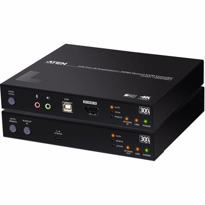 USB TRUE 4K DISPLAYPORT/HDMI OPTICAL KVM - TRUE 4K UP TO 300M