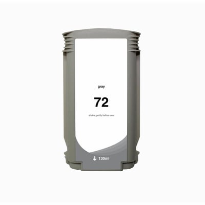 WF Non-OEM New High Yield Gray Wide Format Ink Cartridge for HP 72 (C9374A)